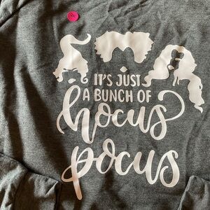 Charcoal Hocus Pocus Off-the-Shoulder Sweater